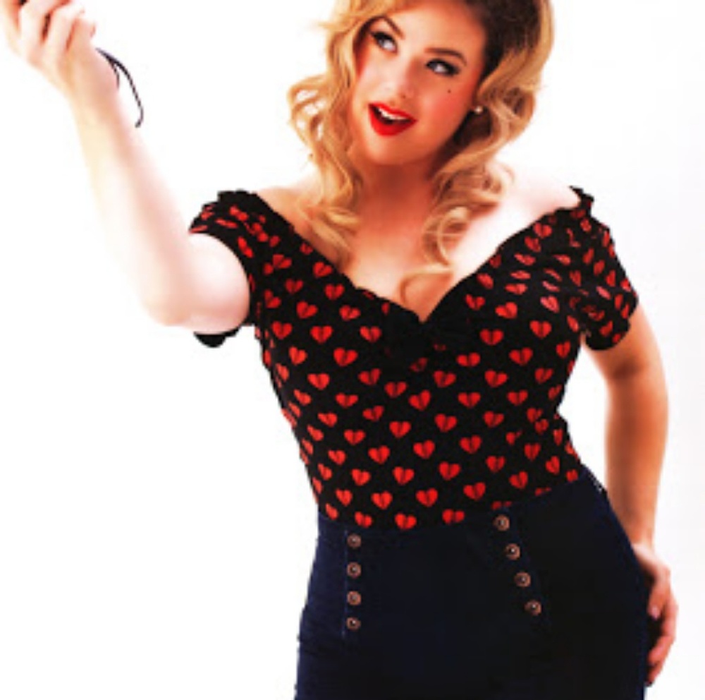 Off shoulder sourpuss top